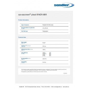 Oxygen X-Air V (O2) F7+M5 Комплект фильтров (Эффективный) CleanFilter - 3